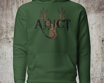 Buck Addict Bow Hunting Hoodie, Compound Bow Hunter, Gifts For Him, Gift For Hunters, Bow Hunting Hoodie, Archery, Elk