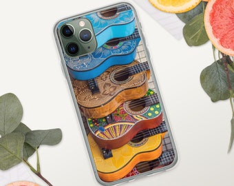 Guitar Pick iPhone Case, Colorful iPhone Cases, Protective iPhone Cases, For Guitar Lovers, Acoustic Guitar phone Cases