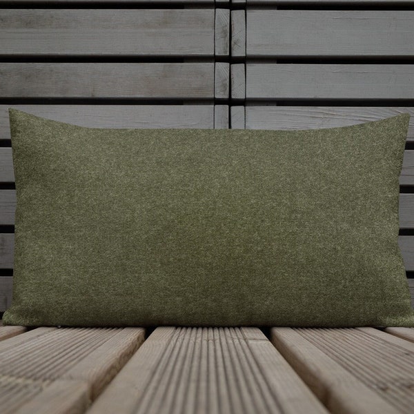 Fern Green Pillow, Accent Pillow, Decorative Pillows, Throw Pillows, She-Shed Decor, Splash Of Color, Sofa Pillows, Cabin Decor, Fern Green