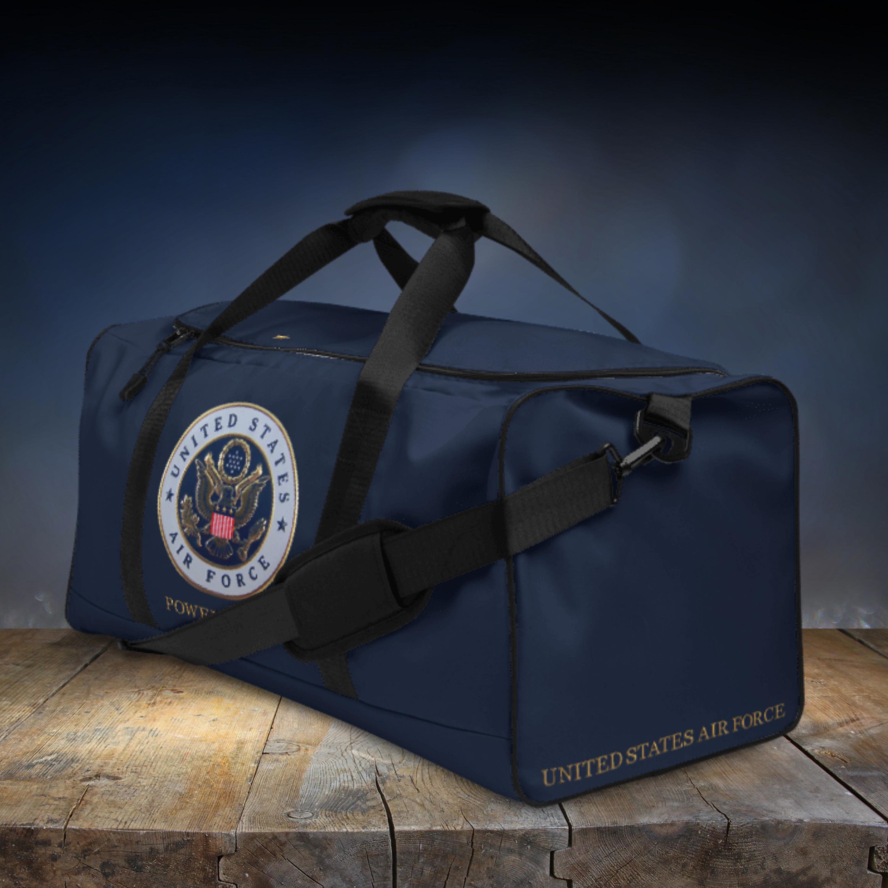 US Air Force Duffle Bag, Custom Military Bags, Personalized Air