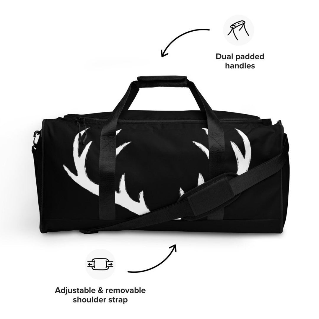 Bold Antlers Duffle Bag Deer & Elk Stag Gifts for the Etsy