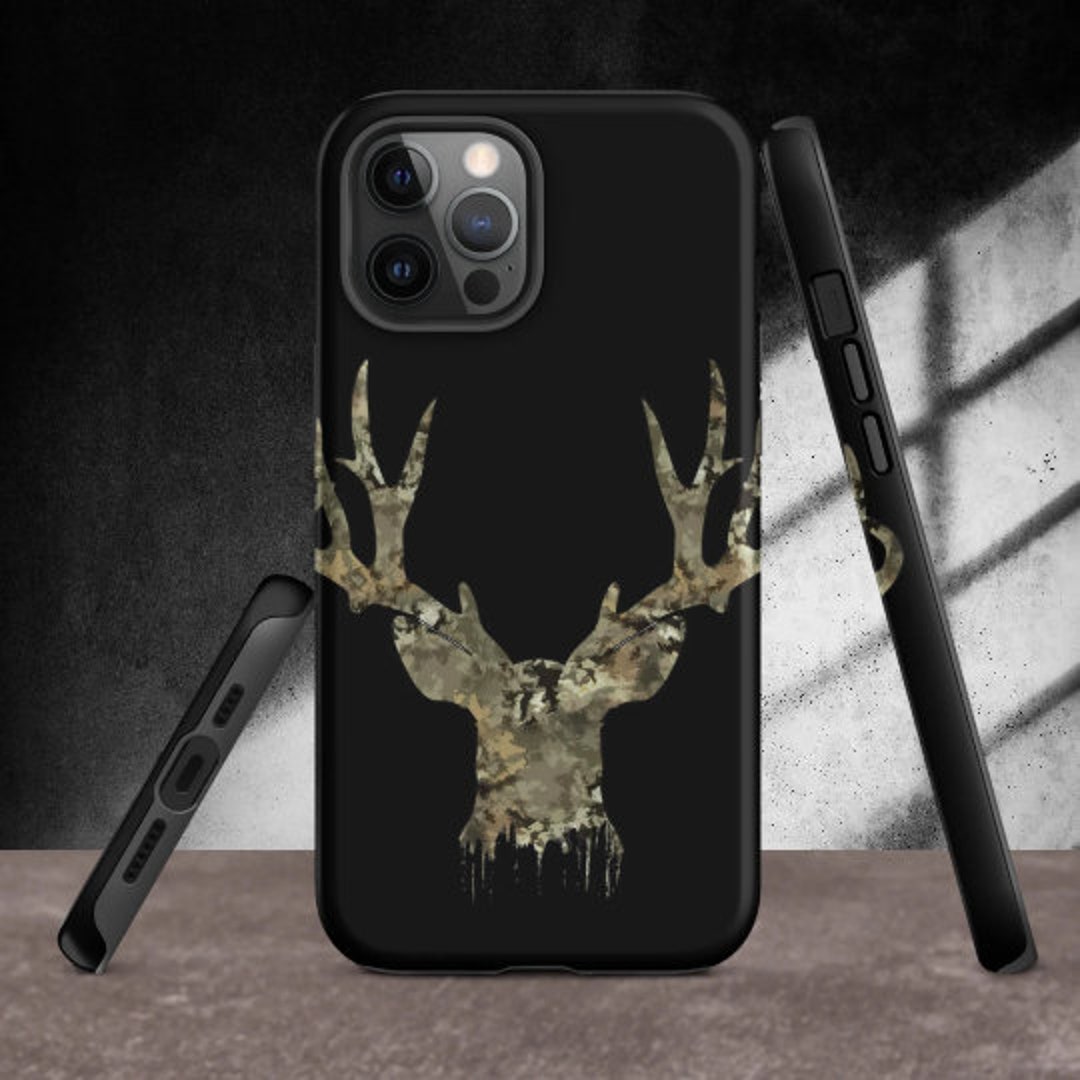 Camo Buck iPhone Case, Gifts for Him, Gifts for Hunters, Gift for