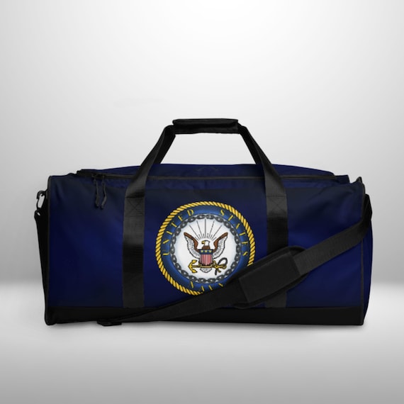 U.S. Navy Duffle Bag United States Navy Bag Custom Navy Bags