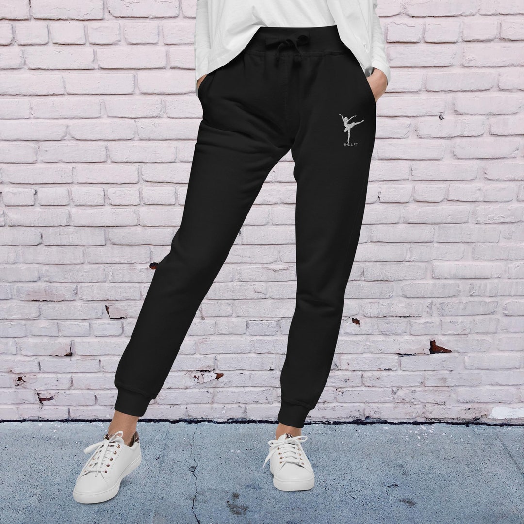 Ballet Embroidered Sweatpants, Soft Sweatpants, Comfy Sweats, Ballet