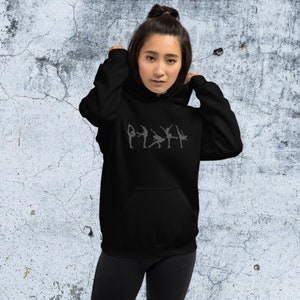Figure Skating Hoodie, Ice Skating Hoodie, Gifts For Her, Gift For Figure Skaters, Ice Skating Apparel, Soft Hoodies