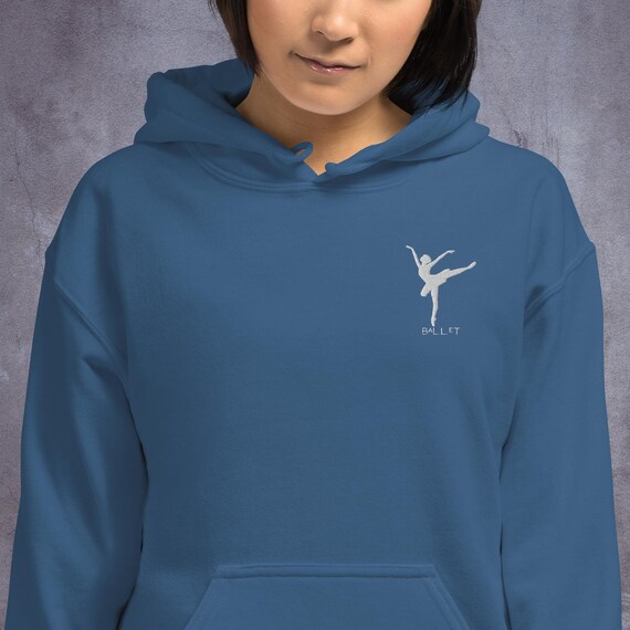バレエ好き用スウェットパーカー