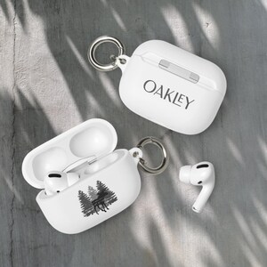 Customized Moose Trees Airpods Case, for Moose Lovers, Personalized ...