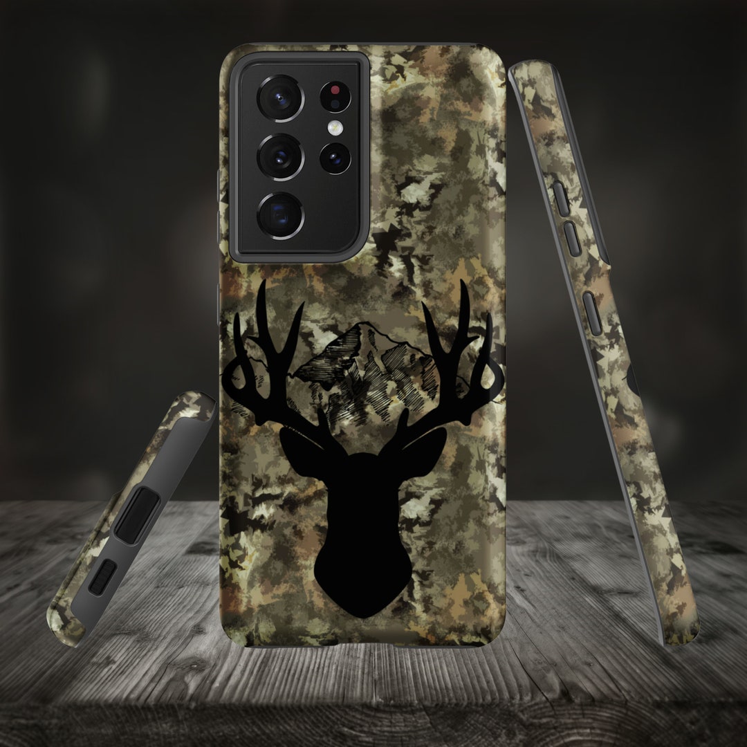 Camo Mountain Buck Tough Phone Case for Samsung®, Gifts for Hunters