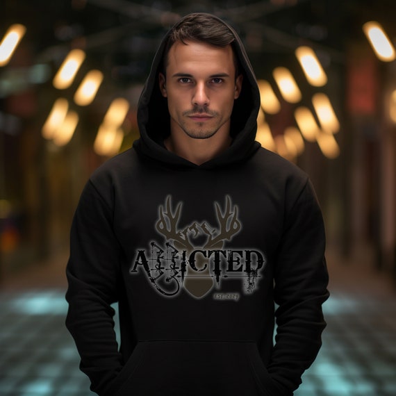 Addicted Bow Hunting Hoodie, Gifts for Him, Gift for Hunters, for