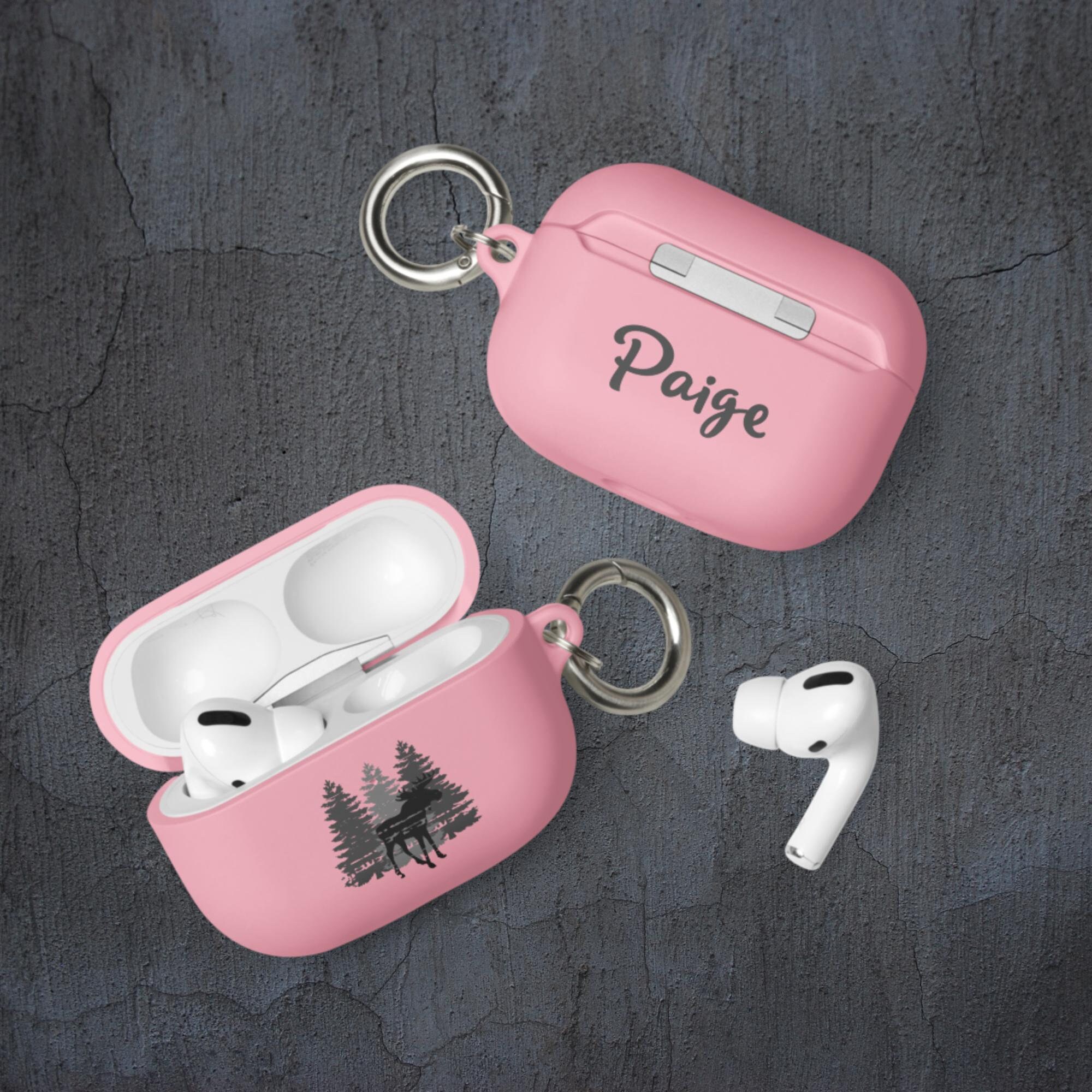 Customized Moose Trees Airpods Case, for Moose Lovers, Personalized ...