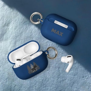 Customized Moose Trees Airpods Case, for Moose Lovers, Personalized ...