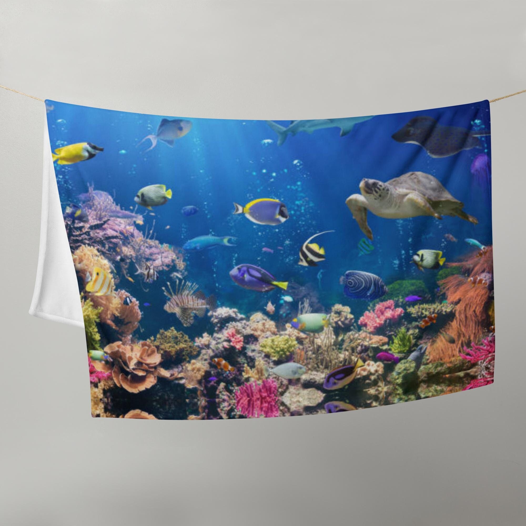 Coral Reef Tapestry Cummerbund Coral Reef Tapestry Cummerbund