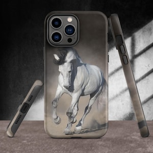 Stunning Stallion Equine Horse iPhone® Tough Case, Gifts For Her, Gifts For Him, For Horse Lovers, Wild Horses Case, Equine iPhone Case