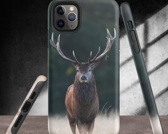 Stately Stag Tough iPhone Case, Deer, Elk, Buck iPhone Case, Gifts For Him, Gifts For Hunters, For The Outdoorsman, Deer Antlers iPhone Case