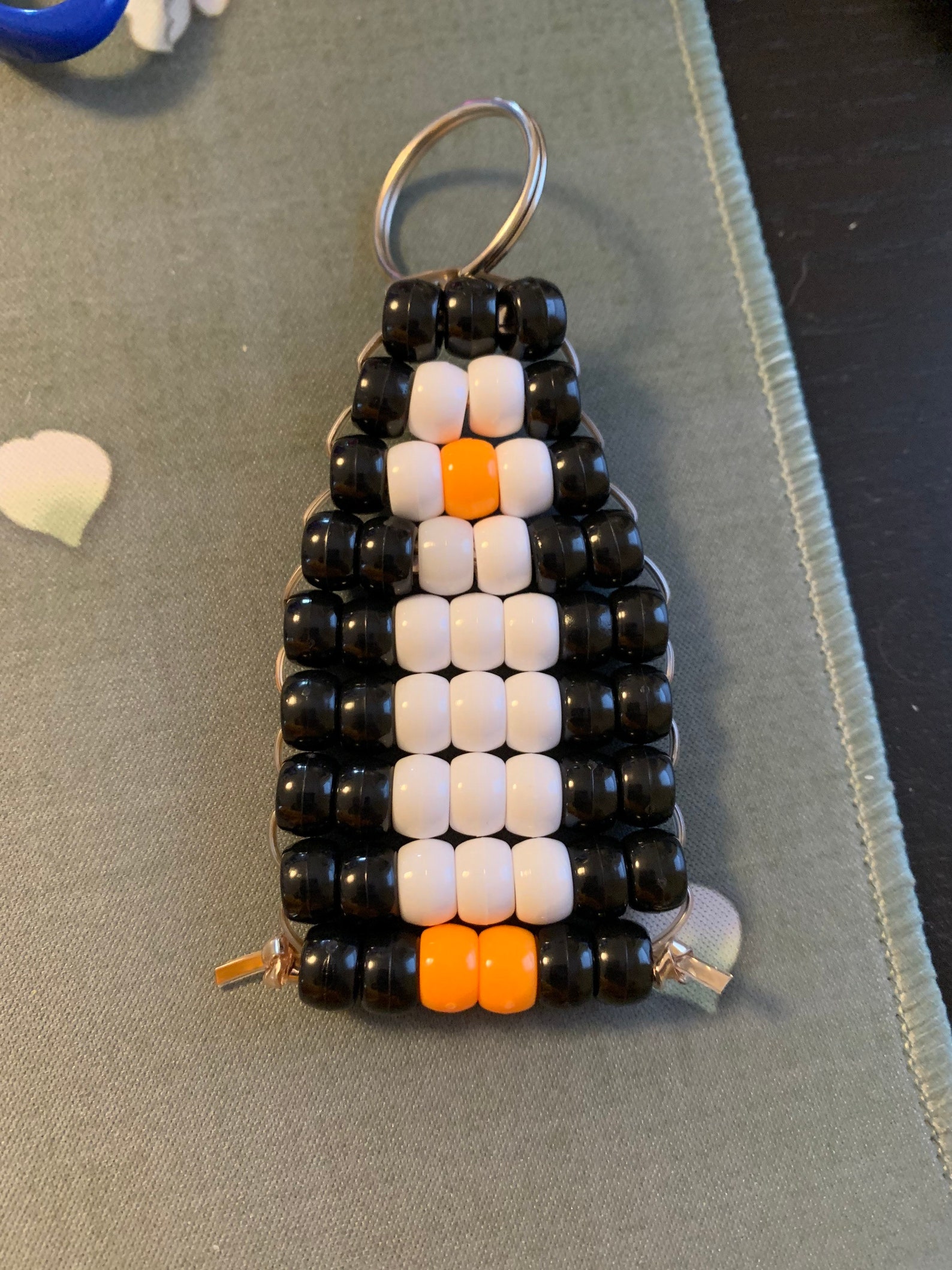 Pony Bead Keychains Ladybug Penguin YingYang Watermelon Etsy