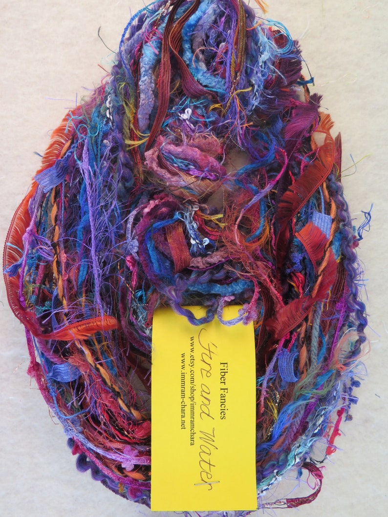 Charm Pack, Fancy Fibers, Fiber Assortment, Mixed Media Supplies, Fiber