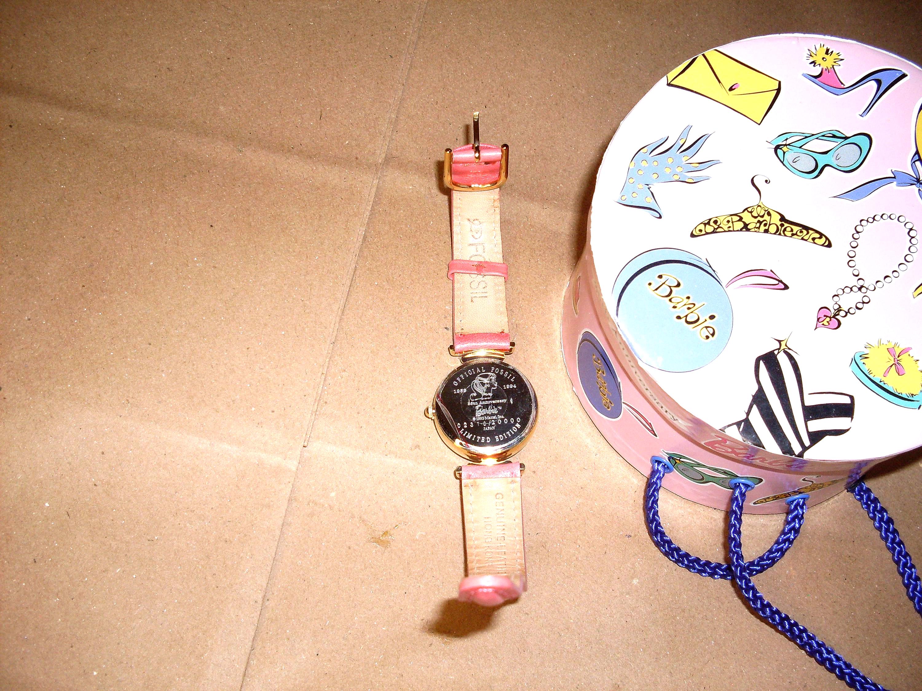 Vintage Barbie 35th Anniversary Watch Fossil Collectible - Etsy