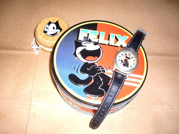 Felix the Cat Fossil Collectors Watch Laughing Fe… - image 4