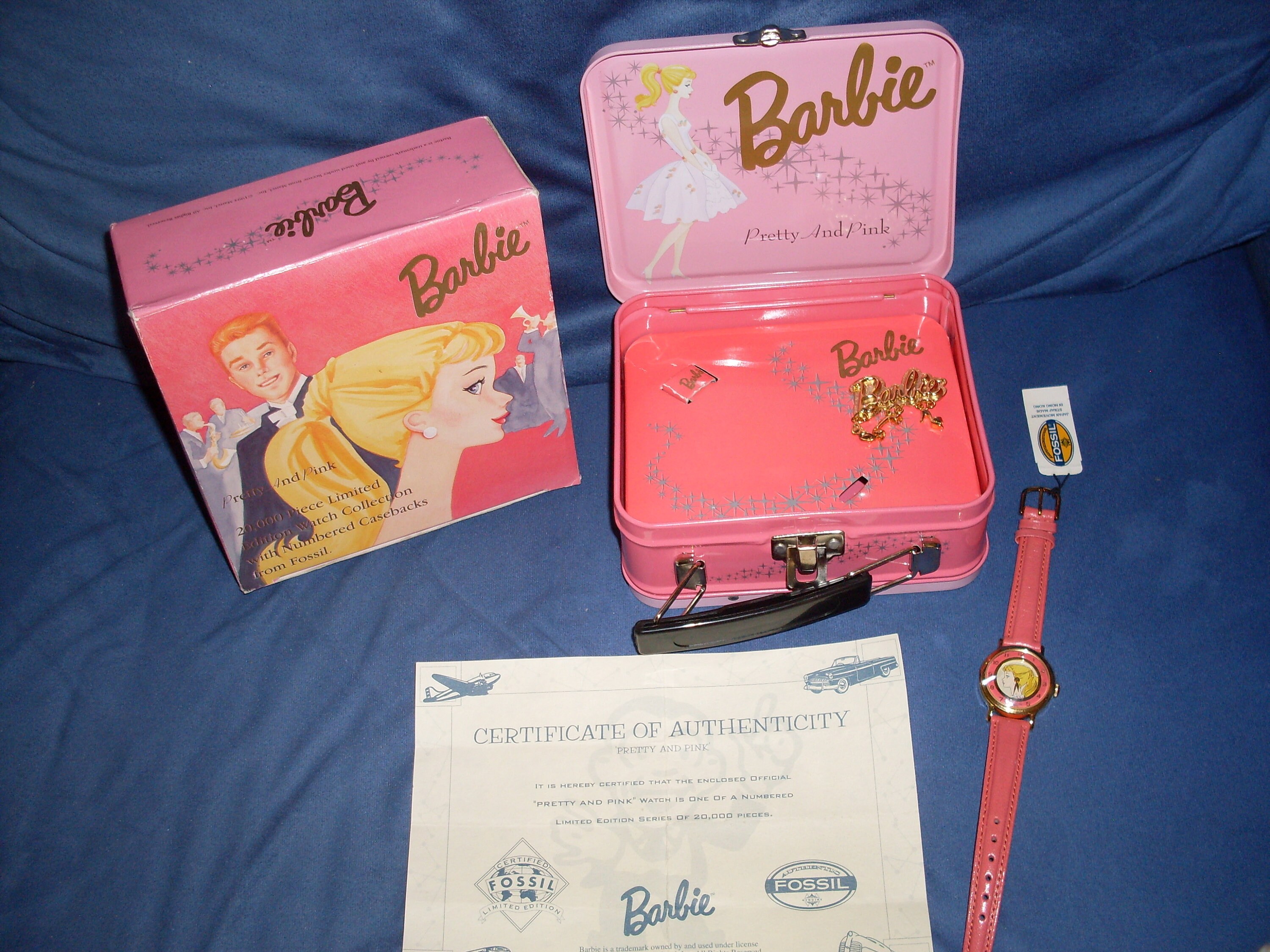 Vintage Barbie fossil watch Fossil Vintage 1993 35th Anniversary Limited Numbered  main image 2