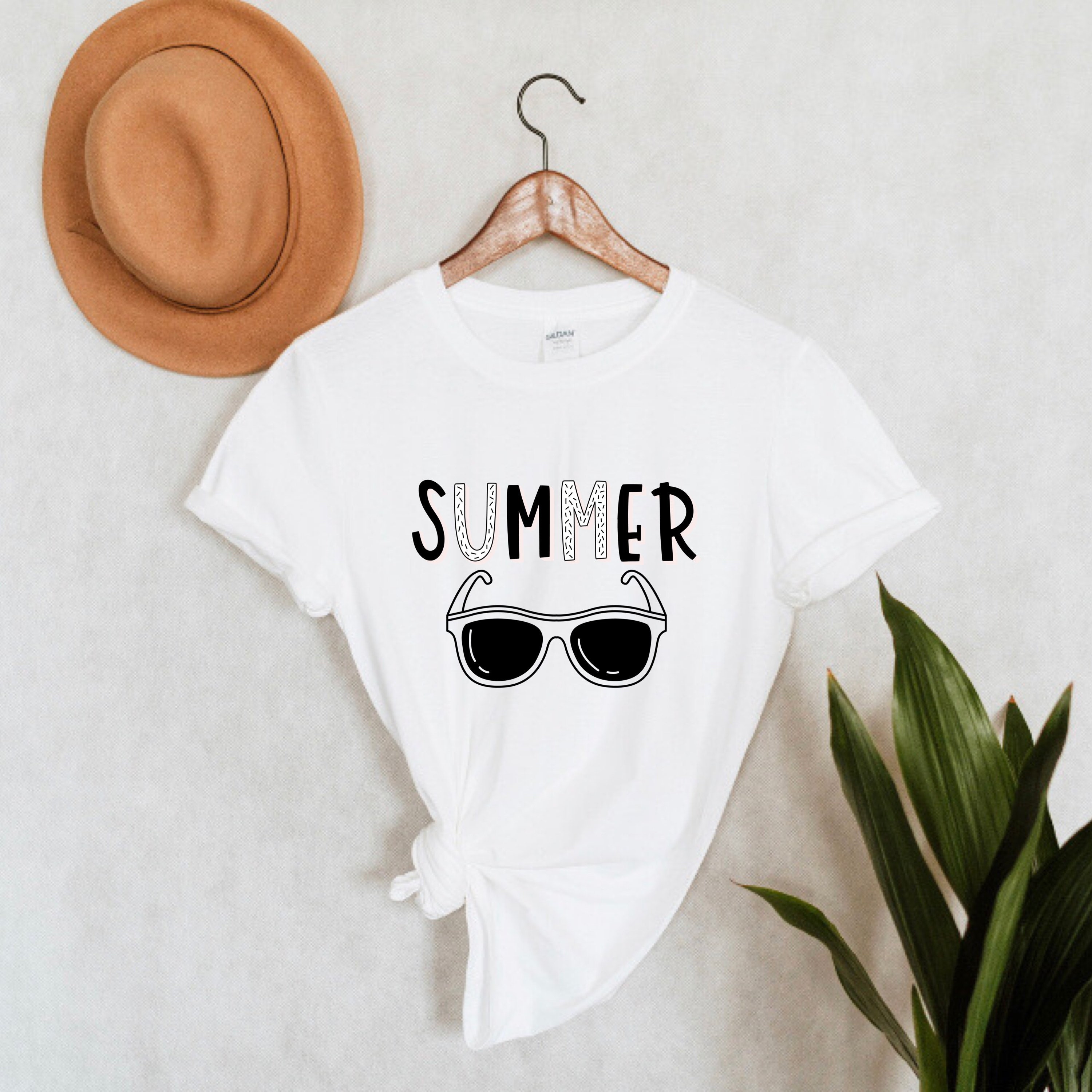 SOMMER TShirt SOMMERZEIT Shirt Sommer Tops und TShirts Etsy