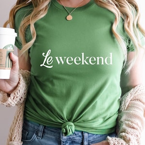 Weekend T-Shirt Mens Womens Vacation Tee My Weekend Shirt Girls Boys Trip Tee Couples Weekend Applique T-Shirt Vintage Weekend Warrior Shirt
