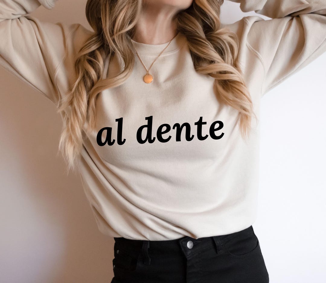 Al dente pasta knit sweater
