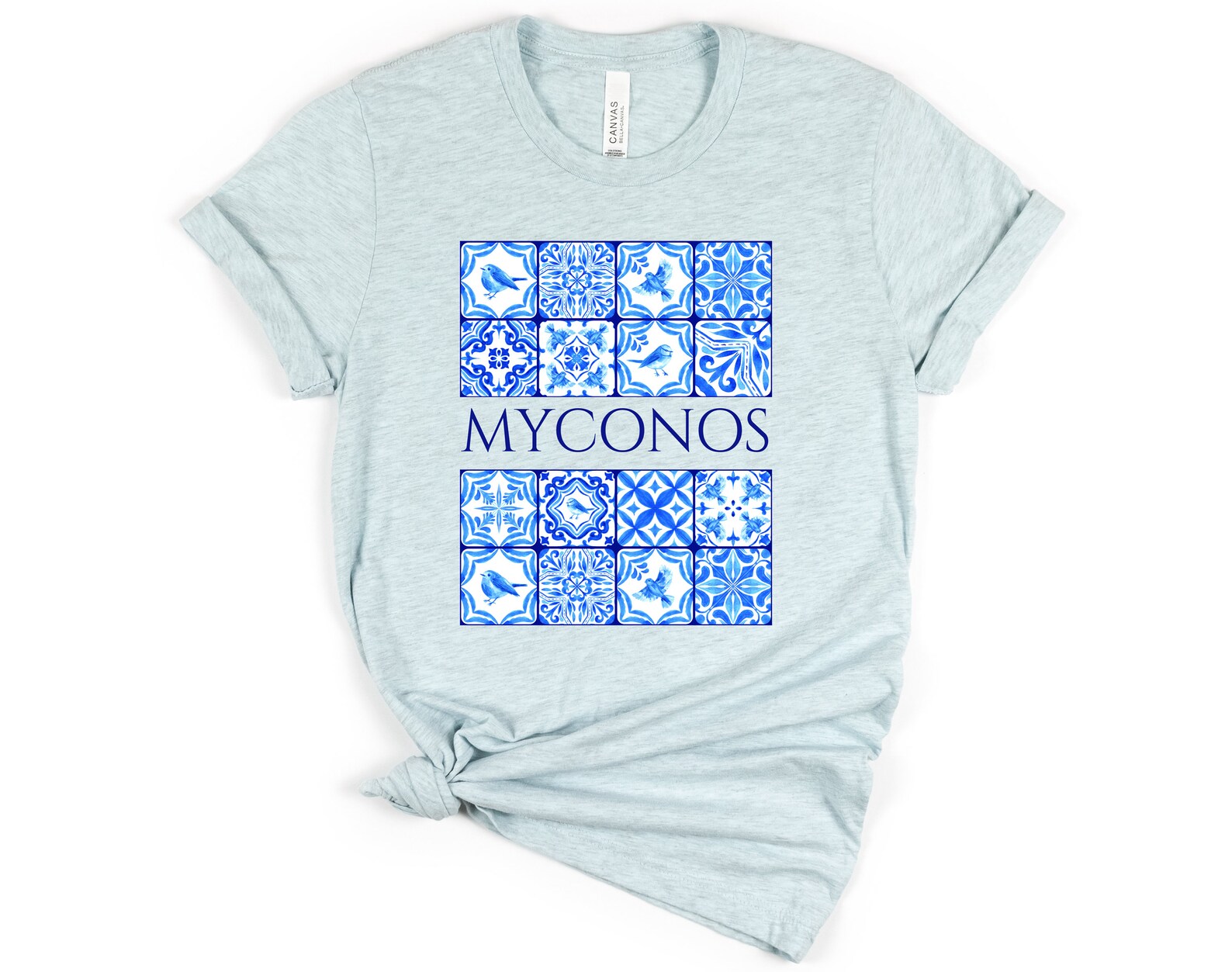 Mykonos Appliqué shirt