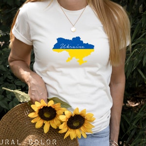 Ukraine T shirt, Ukraine tops and tees, patriotic Ukrainian shirts, Ukraine map tee, Love Ukraine tee shirt, support Ukraine gift, Ukraine t
