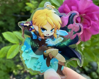 Fanmade Link Acrylic Charm Keychain