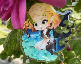 Fanmade Zelda Acrylic Charm Keychain