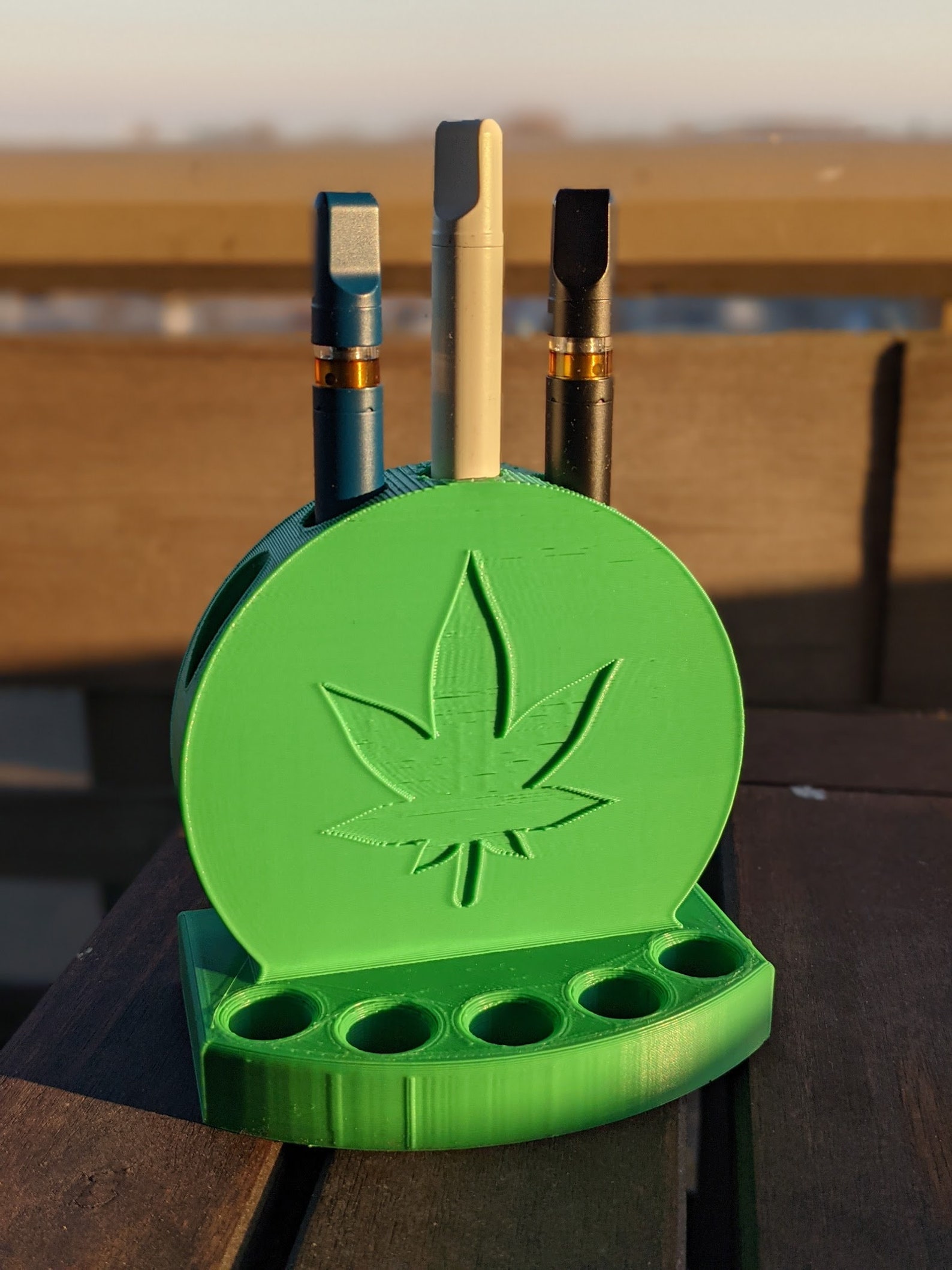 The Generic Company Presents Vape Holder With Bonus Cartridge Tray Etsy