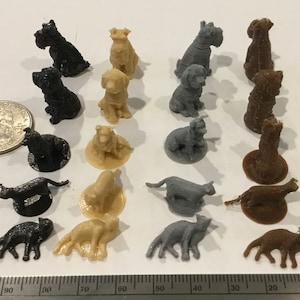 Surtido de gatos y perros calibre O 20 piezas 10,25