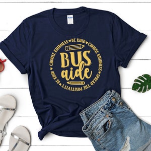 School Bus Aide T-Shirt