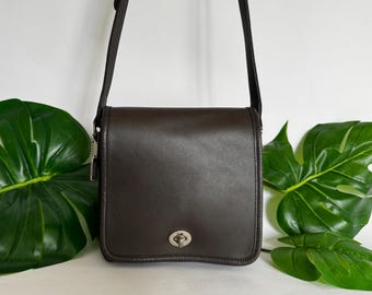 Vintage Coach | Legacy Companion Bag | #9076 | Rare Fannel Grey