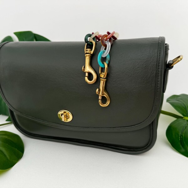 Vintage Coach | City Bag | #9790 | Custom Olive Green