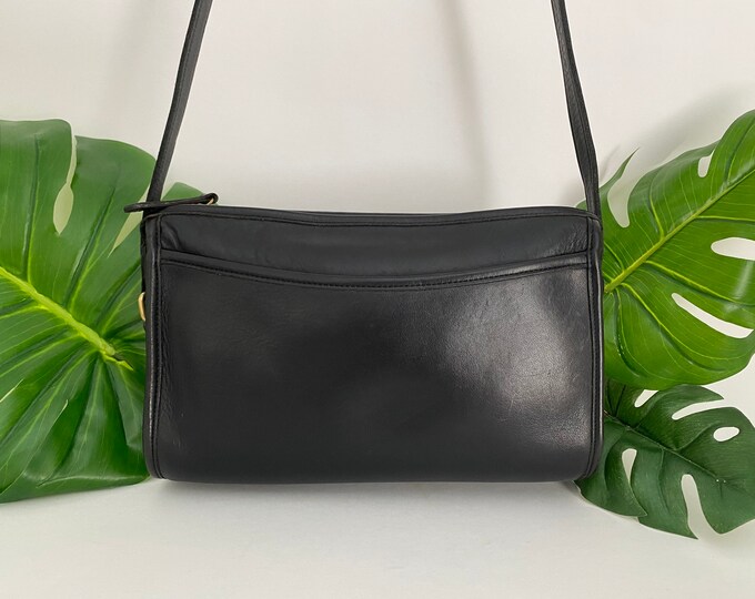 Vintage Coach Taylor Bag 9944 Black Etsy