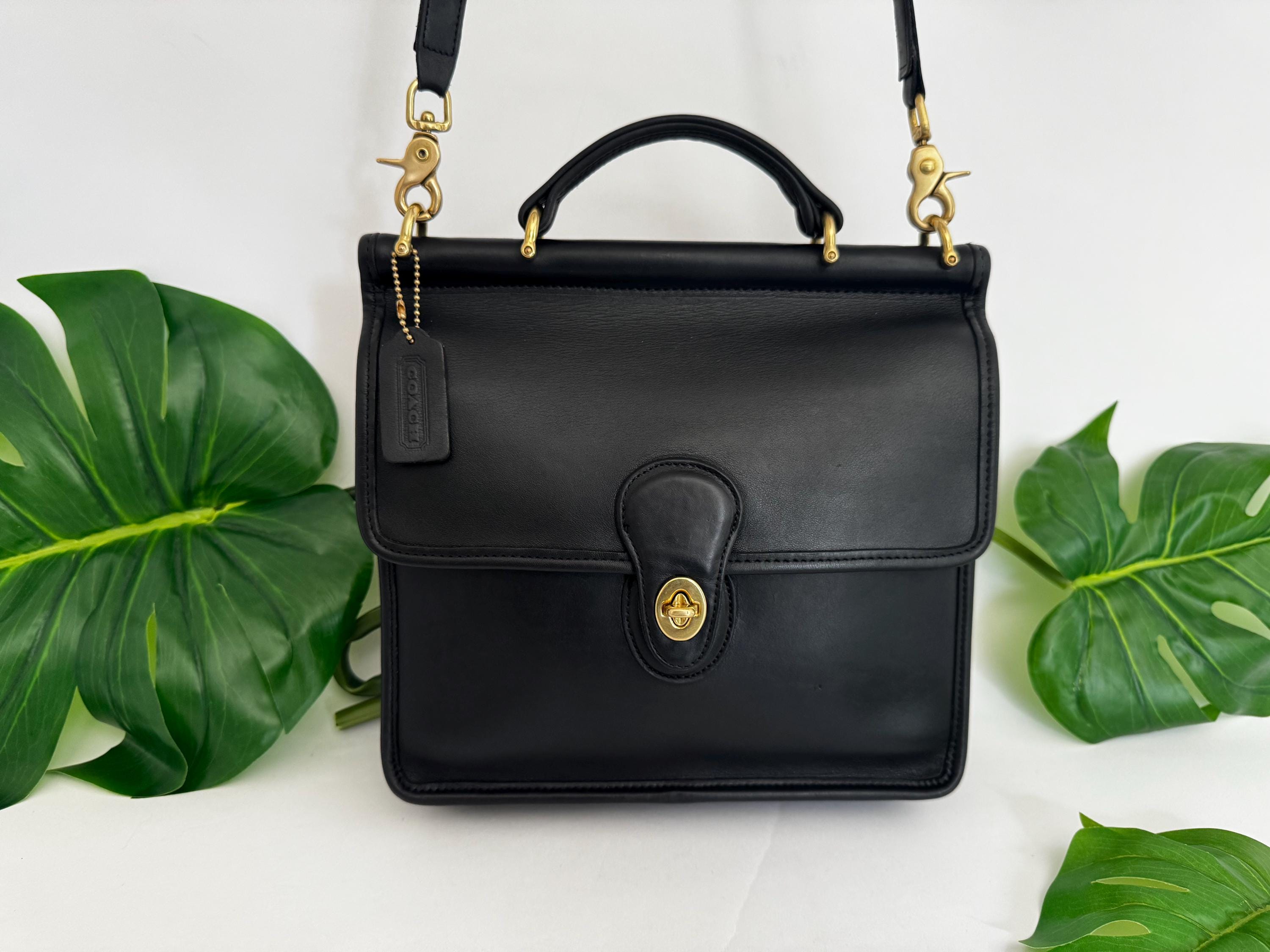 Coach Willis Bag Black - Etsy Canada