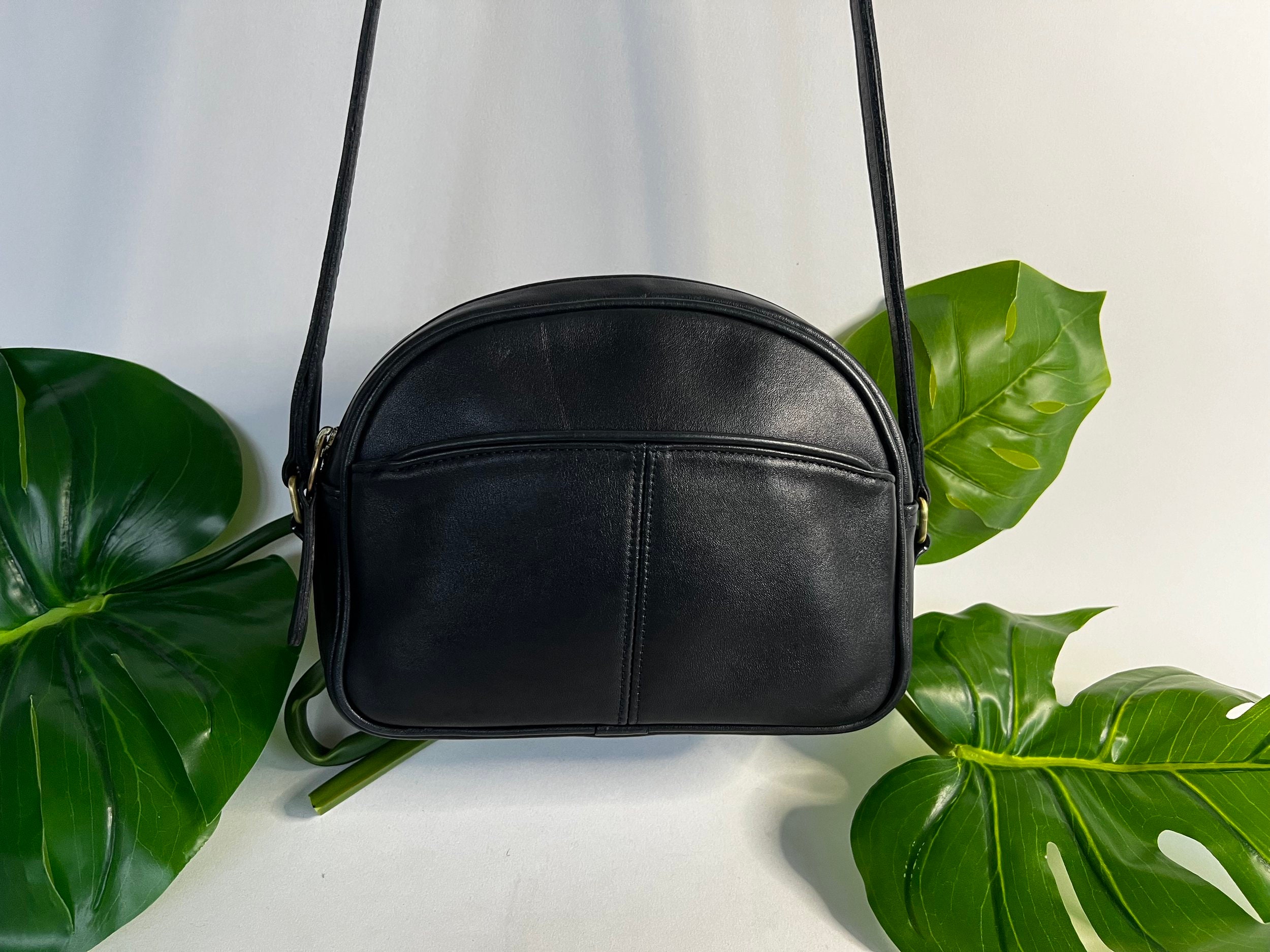 Vintage Coach Change Purse Black がま口 SALE Vintage Coach Double Purse in Black Leather - Double