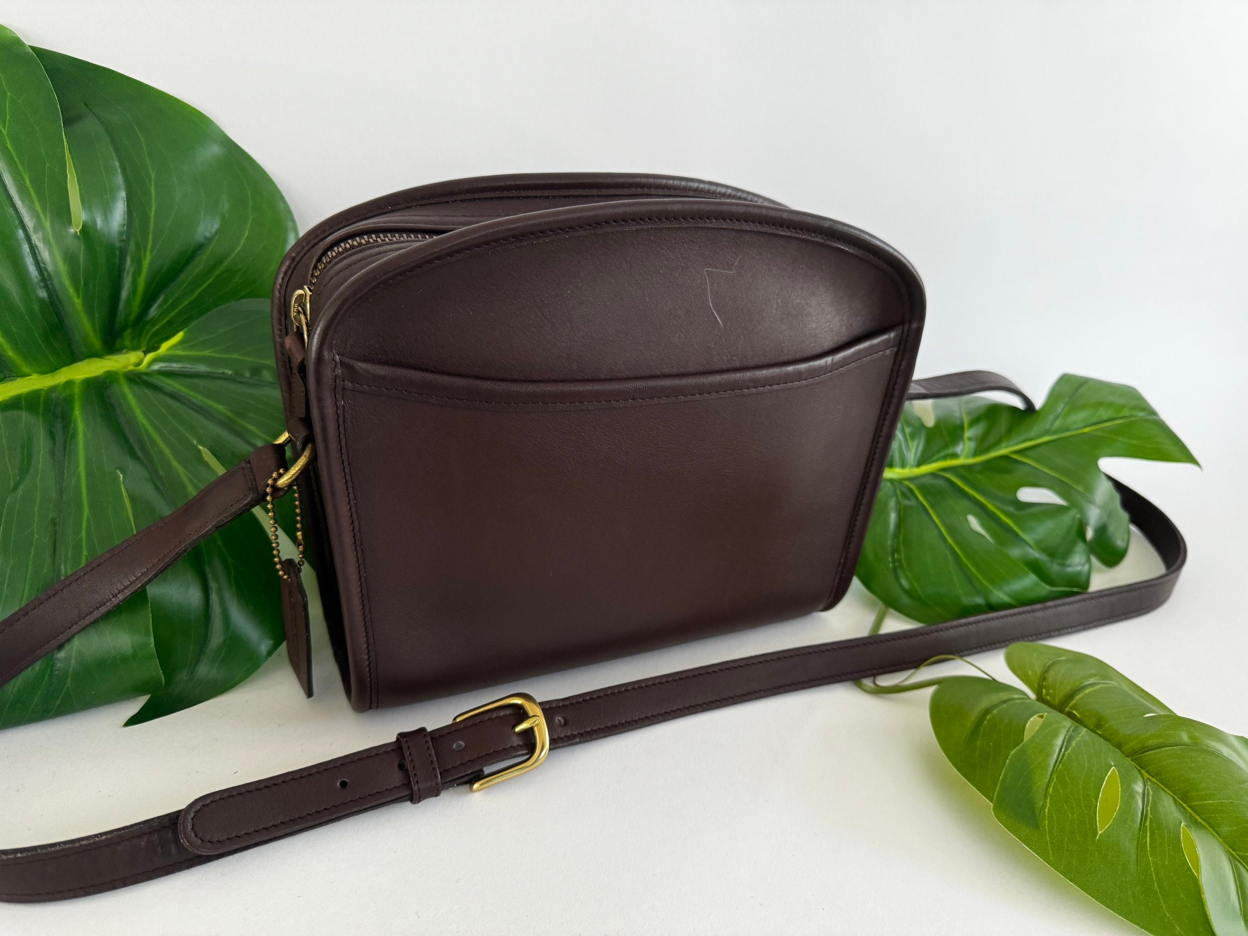 Vintage Coach | Metropolis Zip | 9087 | Mahogany - Etsy Vintage Coach | Metropolis Zip | 9087 | Mahogany - Etsy
