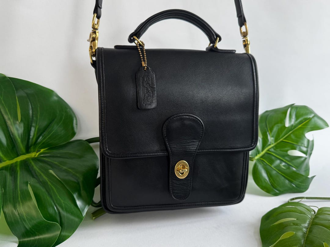 Vintage Coach | Station Bag | #5130 | Black - Etsy