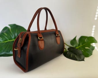 Like New - Vintage Coach Casino Bag 9924 - Black With Brass