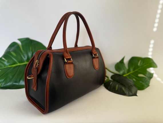 Vintage Coach | Spectator Satchel Doctor Bag | 4055 | Black