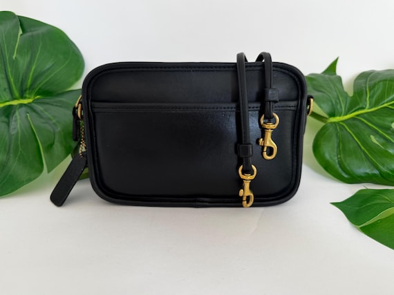 バッグ New Vintage Coach Cabin Bag Small Black s-l1200.jpg
