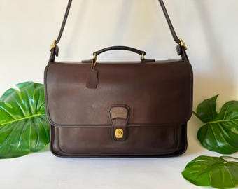 バッグ COACH 5180 Leather Satchel Shoulder Bag Coach Leather Metropolitan Bag #5180 Brown (Handcrafted in USA) | eBay