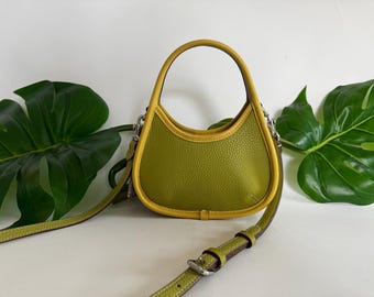Coach | Mini Ergo Bag | Coachtopia | Lime Green Sunflower