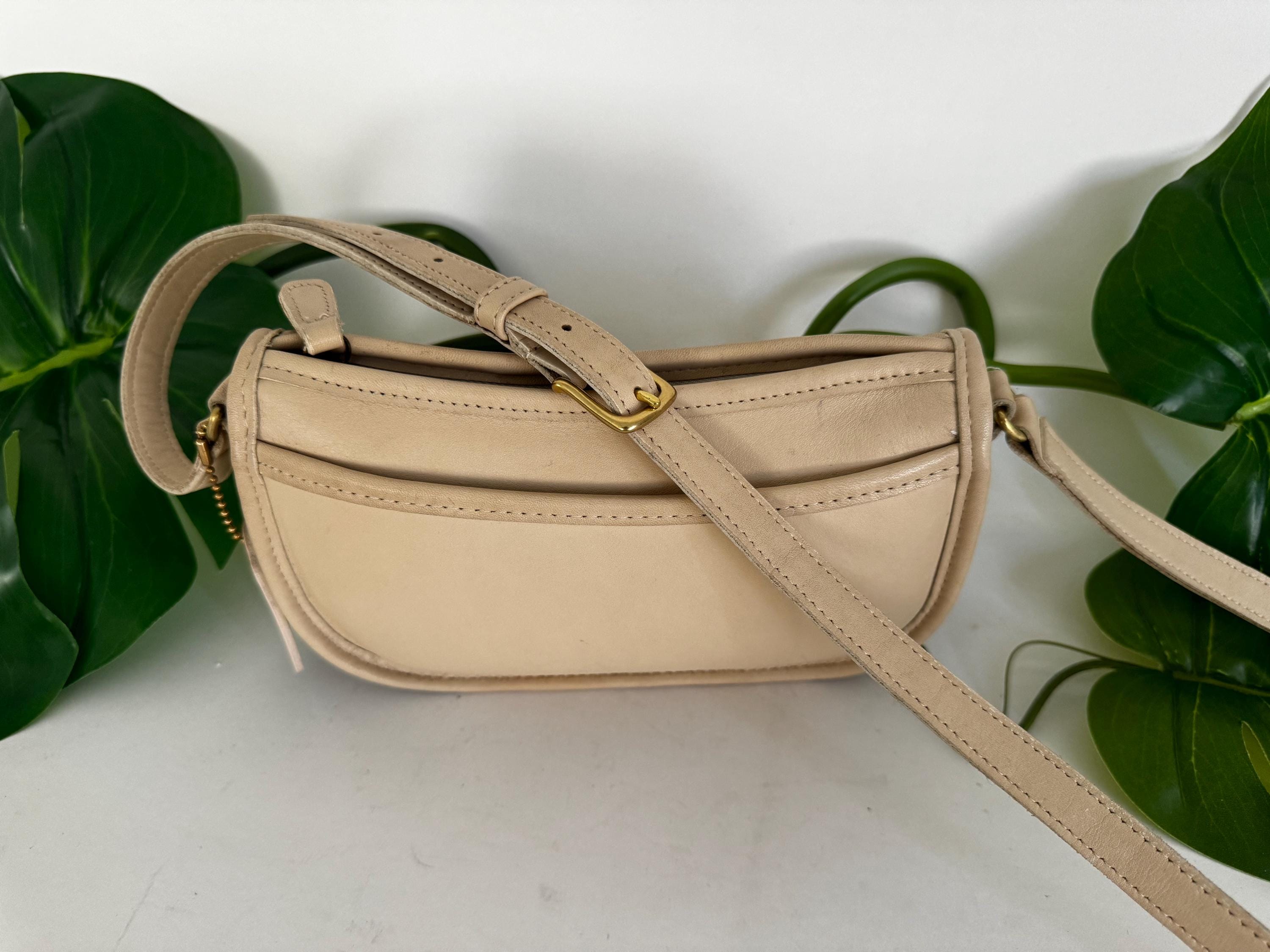 Vintage Coach | Wendie Zip | 9031 | Bone - Etsy