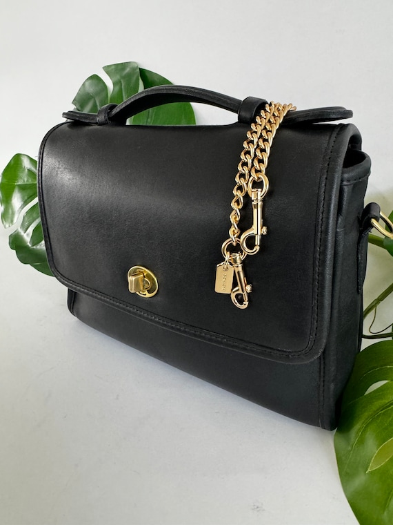 Vintage Coach | Court bag | #9870 |  Black