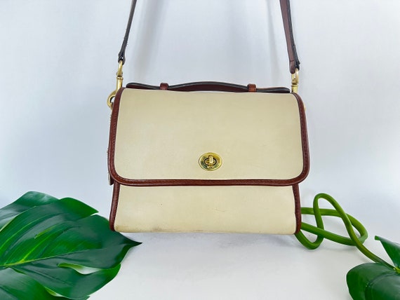 coach court bag british tan
