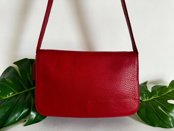 Vintage Coach | Sonoma Full Flap Natural Grain | 4928 | Red