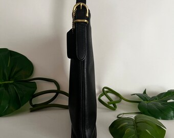 Vintage Coach | Equestrian Slim Bucket | 9806 | Black - Etsy